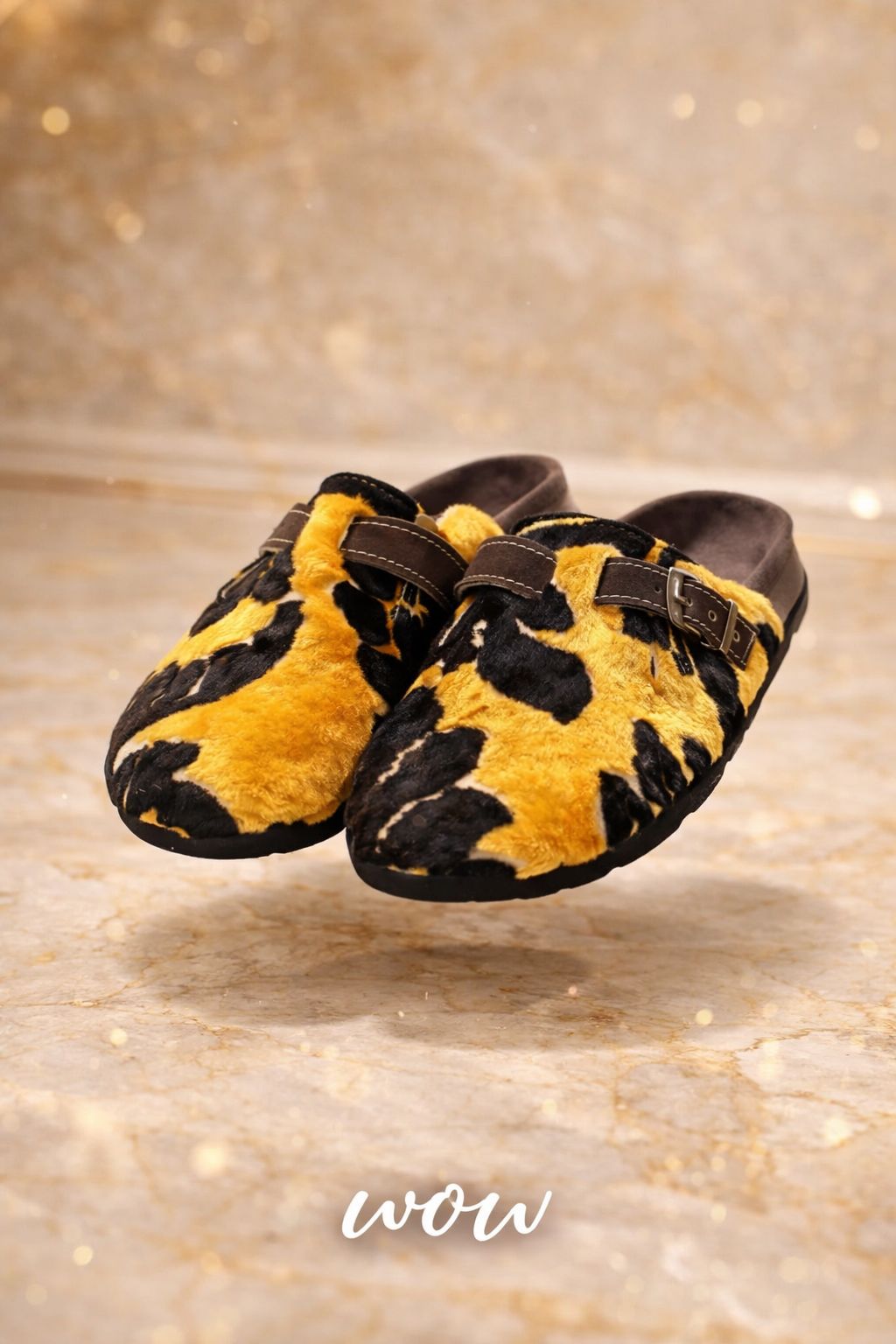 sabot jaune intense